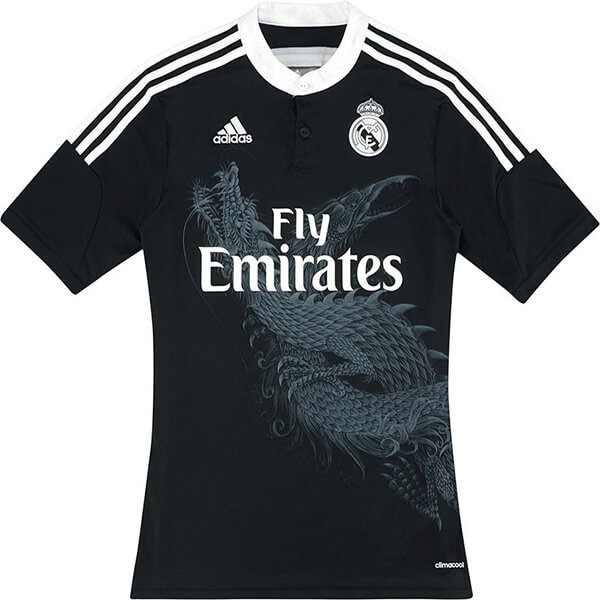 Authentic Camiseta Real Madrid 3ª Retro 2014 2015 Negro